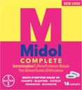 Casquettes menstruelles de force maximale Midol - 16