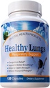 Les poumons en santé 120 capsules - Améliorer la fonction pulmonaire, respirer mieux, arrêter le mucus, le phlegme et les allergies rapidement. Get Relief Fast with Healthy Lungs an All Natural Lung Health Supplément
