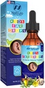Natrulo gouttes d'oreille naturelles pour les enfants traitement de l'infection à oreille – les enfants biologiques gouttes d'huile d'oreille soulage les oreilles, les oreilles démangeaisons, les infections, l'oreille de Swimmer, et la cire de Loosens – les enfants en sécurité, fabriqués aux États-Unis