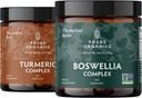 TRIBE ORGANICS Résilience Duo - Complexe Curcumin C3 Turcuma + Boswellin Super + Ginger + Bioperine