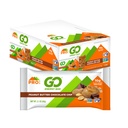 PROBAR - Barres d'énergie GO - Copeaux de chocolat au beurre d'arachide - sans gluten, sans OGM, barres de snack d'ingrédients alimentaires entiers (12 chiffres)