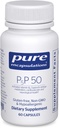 Encapsulations pures P5P 50 - Vitamine active B6 - Soutient le métabolisme énergétique et la santé du cerveau* - Sans gluten et sans OGM - 60 capsules