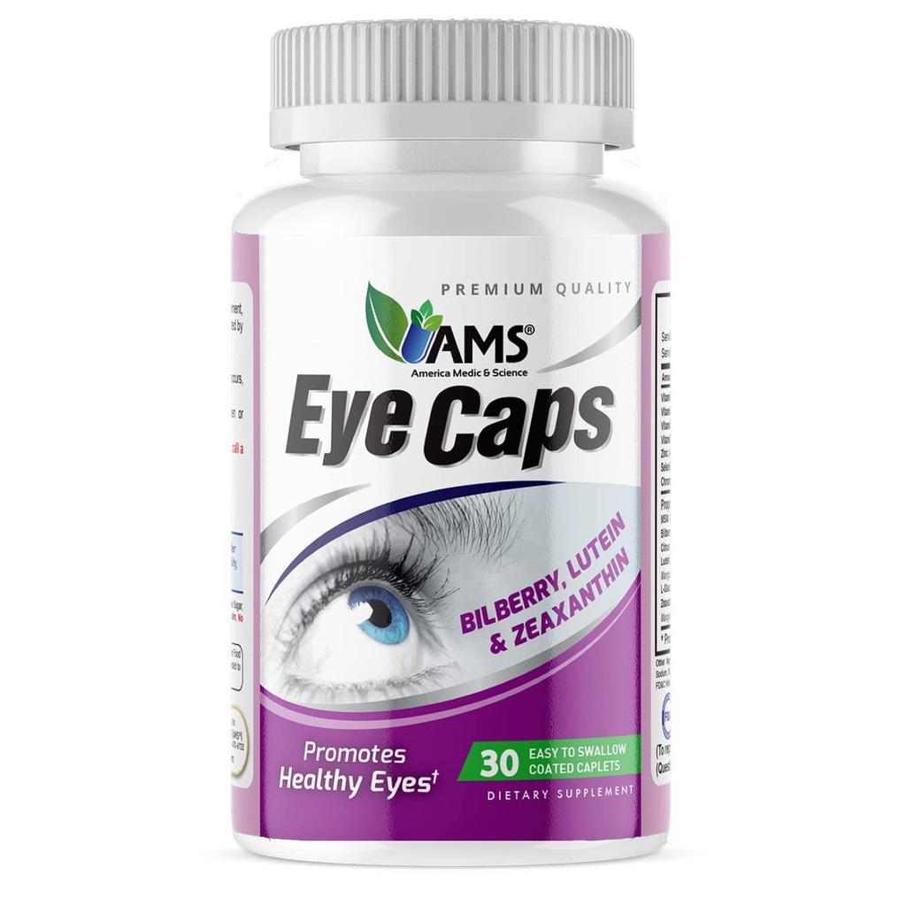 America Medic & Science EyeCaps (30 Caplets)---------------------------------------------------------------------------------------------------------------------------------------------------------------------------------------------------------------------------------------------------