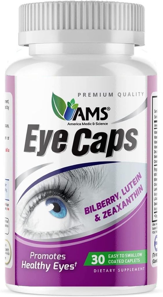America Medic & Science EyeCaps (30 Caplets)---------------------------------------------------------------------------------------------------------------------------------------------------------------------------------------------------------------------------------------------------
