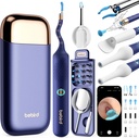 BEBIRD appareil photo de suppression de cire d'oreille flexible, articles éligibles FSA HSA, kit de nettoyage d'oreilles visuelles intelligentes sans fil avec conseils 13 pièces, otoscope d'oreilles HD avec pinces, nettoyant Earsight Plus B31R