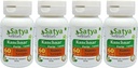 Kanchnar Forte Capsules 500 mg. 60 Veg. Capsule | Kanchnar (Bauhinia Variegata) Extract Capsules for Men and Women | Ayurvedic Herbal Supplement/Remedies | 10:1 Forte (4 Bottles of 60 Capsules)