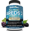 Nutrivein AREDS 2 Eye Vitamins - Supports Eye Strain, Dry Eyes