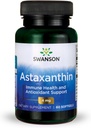 Swanson Astaxanthin Vision oculaire Cerveau Skin Supplément de soutien antioxydant (Astaxanthin 4 mg) 60 Softgels Sgels