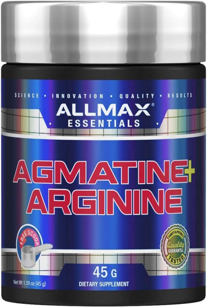 ALLMAX Nutrition Agmatine Sulfate Powder, 34g