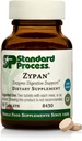 Processus standard Zypan - Supplément de soutien de la santé digestive - Supplément HCI avec pancréatine, chlorhydrate de bétaine et pepsin - Soutien Macronutriment Digestion - 90 comprimés