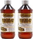 Aceite De Higado De Bacalao 8 Oz. Huile de foie de morue 2-Pack