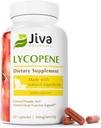 Jiva Botanicals Lycopène Supplément 30mg - Support antioxydant pour la prostate normale et le soutien de la santé cardiaque - Lycopène de l'extrait de tomate - Fabriqué aux États-Unis - Non OGM, végétalien - 60 capsules