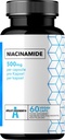 APOLLO'S HEGEMONY Vitamine B3 (Niacinamide) 500mg - 60 Capsules - 2 mois d'approvisionnement pour le métabolisme amélioré et la fonction nerveuse - complément alimentaire