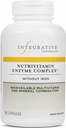 Thérapeutiques intégratives Complexe enzymatique NutriVitamine - Supplément multivitamine pour le soutien antioxydant* - Enzymes digestifs avec nutriments essentiels - Sans lait - 180 capsules (60 portions)