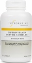 Thérapeutiques intégratives Complexe enzymatique NutriVitamine - Supplément multivitamine pour le soutien antioxydant* - Enzymes digestifs avec nutriments essentiels - Sans lait - 180 capsules (60 portions)