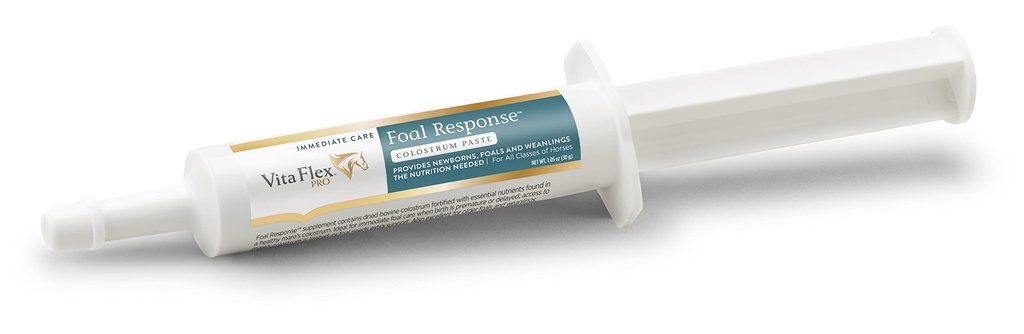 Farnam Vita Flex Pro Foal Supplément et réponse, soins immédiats Colostrum Pâte 1.05 Ounces