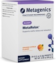 Métagénique MetaRelax Magnésium mélange de poudre pour aider à promouvoir le sommeil reposé, l'esprit positif, et la relaxation - Arôme d'agrumes orange - 30 portions