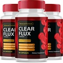 Supplément de flux clair, supplément de flux clair Super Boost, pilules de flux clair, formule officielle, soutien Premium pour maintenir des niveaux stables et une circulation saine, avis santé de flux clair (3 pack)