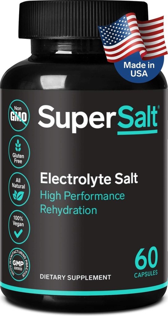Supplément électrolyte de kéto, comprimés de remplacement de sel pour la réhydratation orale rapide et la récupération après entraînement, Magnésium, zinc, sodium, cuivre