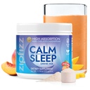 Zipfizz Supplément nuit calme et sommeil en poudre, pêche mango, 12.3 oz (30-60 portions)