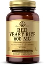 Solgar Red Yeast Rice 600 mg - 60 capsules végétales - Non-OGM, végétalien, sans gluten, sans laiterie, casher - 30 portions