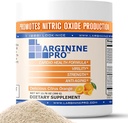 L-Arginine PRO.500mg L-Arginine Plus L-Citrulline 1 100mg Supplément de boisson en poudre orange pour une production accrue d'oxyde nitrique