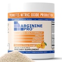 L-Arginine PRO.500mg L-Arginine Plus L-Citrulline 1 100mg Supplément de boisson en poudre orange pour une production accrue d'oxyde nitrique