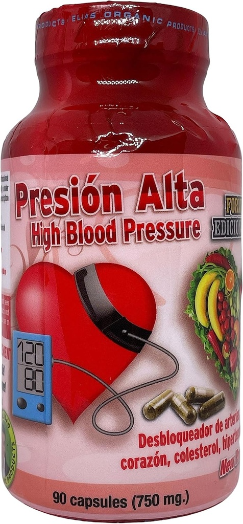 Presion Alta Chinese Salvia Gynostemma AJO Castno de Indias