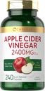 Carlyle Capsules de vinaigre de cidre de pomme $ 2400mg $ 240 Compte $ Non-OGM, supplément sans gluten
