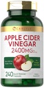 Carlyle Capsules de vinaigre de cidre de pomme $ 2400mg $ 240 Compte $ Non-OGM, supplément sans gluten