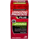 Urinozinc Prostate Plus, Saw Palmetto & Beta Sitostérol Supplément pour hommes, réduire les mictions fréquentes (2 mois d'approvisionnement, 120 comtes)