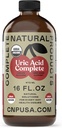 Produits naturels complets Uric Acid Complet - Bouteille en verre 16oz