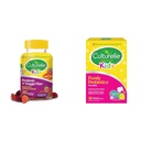 Probiotique quotidien Culturelle pour les enfants + Gommies de fibre de Veggie (Âges 3+) - 30 Count & Kids Probiotique quotidien à croquer pour les enfants, 3+ ans, 30 Count, #1 Pediatrician-Recommander