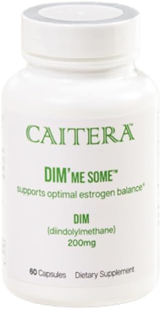 DIM'me Un peu de Diindolylméthane Supplément diététique 200mg=$ Aide à promouvoir l'équilibre hormonal