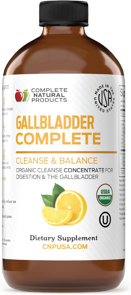 Gallbladder Complete 8oz, foie Complete 8oz, concentré de Chanca Piedra biologique 8oz, capsules de Chanca Piedra biologique 8oz et groupe complet de Gallbladder