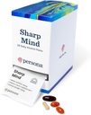 Persona Nutrition Mind Sharp Vitamine Pack pour la clarté mentale et le focus (28 Pack) – Comprend Ginkgo Biloba, Omega 3 avec Turmeric & Brain Support Blend
