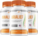 Arialief Capsules, Arialief Advanced Supplement, toute la formule naturelle pour maintenir des niveaux de santé, la formule quotidienne de force maximale, Arialif Capsules Avis (3 Pack - 180 Capsules)