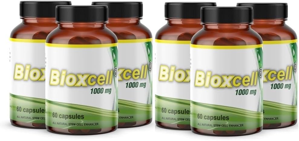 Bioxcell Nouvelle version Celulas Madres (6 flacons) 1000mg Enhanzome de cellules souches Aphanizomenon Flos-aquae