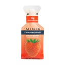 Transcend Foods Mini Gel de fraise (6 oz, paquet de 24) Gel de carburateur à action rapide Saveur de fraise – Taille de voyage, sans caféine, sans gluten