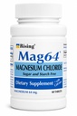 Rising Pharma - Mag64 Chlorure de magnésium avec comprimés de calcium - 60 comtes