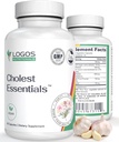Cholest Essentials - 60 Capsules | Vegan Supplement with Garlic, Niacin, Policosanol, Guggul, Plant Sterol & Cayenne | Daily Wellness Capsules for Men and Women