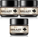 Shilajit Pure Himalayan Organic Shilajit Resin - 600mg Potence maximale Résine naturelle biologique Shilajit avec 85+ Trace Minerals & Acid Fulvic pour l'énergie, support immunitaire, 30 Grams (3 Pack)