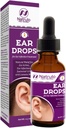 gouttes d'oreille naturelles pour l'infection à oreille – Earrops homéopathiques pour les adultes, les enfants, les bébés et les animaux de compagnie – Soulage les douleurs d'oreille, l'oreille de Swimmer, et la cire de Loosens – Santé de l'oreille sans danger pour les enfants fabriqués aux États-Unis