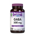 BlueBonnet Nutrition GABA 500mg, pour soulager le stress*, soutient la relaxation*, casher, végétalien, sans gluten, sans soja, sans OGM, 120 capsules végétales, 120 portions