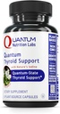 QNL Supplément de soutien Quantum Thyroïde - Complexe de soutien de la thyroïde pure - Aide l'équilibre hormonal pour les femmes et les hommes - Complexe de thyroïde végétalien - Caractéristiques Iodine - 60 Capsules d'origine végétale