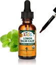 Herb Pharm Kids Certified- Organic Alcohol-Free Lemon Baume Calm Liquide Extrait, 1 once (GLKLEMON01)
