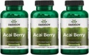 Swanson Acai Berry Antioxydant Support 500 Milligrammes 120 Capsules (3 Pack)