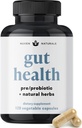 All-in-One Gut Health w/Probiotics, Prebiotics, Digestion-supporting Herbs, and Adaptogens - Formule de réparation de Gut de fuite pour soutenir le doublage de Gut, l'aide dans la digestion, et promouvoir de bonnes bactéries