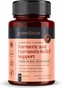1100mg Curcuma et curcuma x 180 comprimés - 6 mois d'approvisionnement - w/95% Curcuma et 5mg Extrait de poivre noir