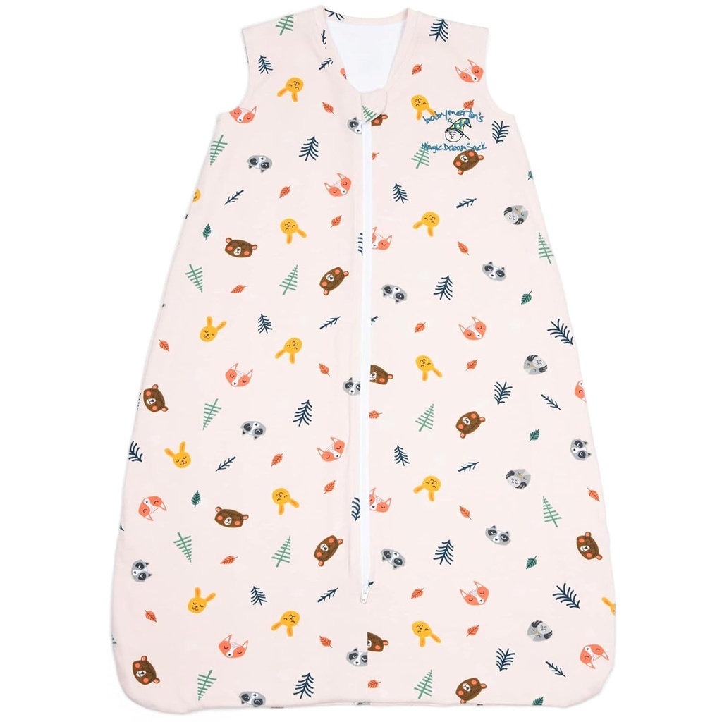 Bébé Merlin's Magic Dreamsack - Cotton Wearable Blanket Sleep Sack - Hiver Baby Sleep Sack pour 6-12 mois Bébés - favorise le repos et la hanche du mouvement - Dormir les animaux